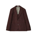 Tartan Wool Jacket Brunello Cucinelli
