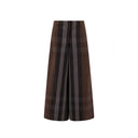 Checked Wide Leg Canvas Pants Burberry