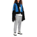 Faux Fur Trimmed Cape Jacket Maison Margiela