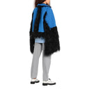 Faux Fur Trimmed Cape Jacket Maison Margiela