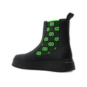 GG Leather Boots Gucci
