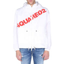Logo Hooded Windbreaker Dsquared²
