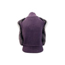 Fox Fur Knitted Vest Jacket Fabiana Filippi