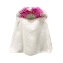 Fur Collar Cashmere Cape Jacket Fendi