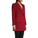 Fur Collar Wool Coat Fendi
