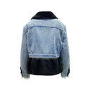 Fur Lining Denim Jacket FORTE DEI MARMI COUTURE