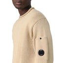 Beige Wool Sweater C.P. Company