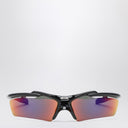 Balenciaga Turbo Rectangle black/Infrared sunglasses