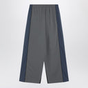 Balenciaga Black/navy blue/grey faded effect 50/50 tracksuit trousers
