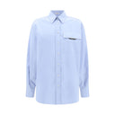 Shirt with iconic jewelry detail