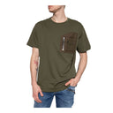 Green Cotton T-Shirt Balmain