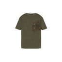 Green Cotton T-Shirt Balmain