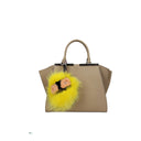 Yellow Fur Keychain