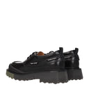 Black Leather Slip-On Loafers