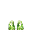 Green Plexiglass Platforms