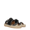 Black Leather Sandal
