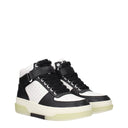 Black Leather High Tops