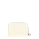 Beige Leather Wallets