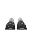 Black Fabric Athletic Sneakers