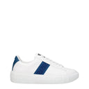 White Leather Low Tops