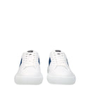 White Leather Low Tops