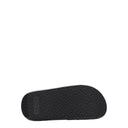 Black Leather Slippers Sandals
