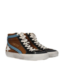 Brown Leather High Tops