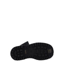 Black Polyethylene Ankle Boots