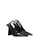Black Leather Sandals