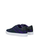 Green Fabric Sneakers