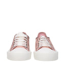 Pink Fabric Low Tops