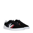 Black Leather Low Tops