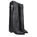 Black Leather Boots