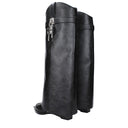 Black Leather Boots