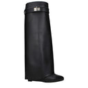 Black Leather Boots