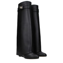 Black Leather Boots
