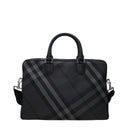 Gray Fabric Business And Laptop Bags