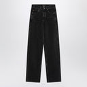 Saint Laurent Black jeans with V-waist