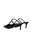 Black Leather Sandals