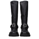 Black Leather Boots