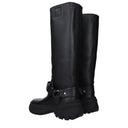 Black Leather Boots