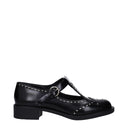 Black Leather Slip-On Loafers