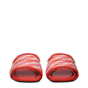 Orange Fabric Slippers Sandals