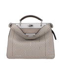 Beige Leather Handbag