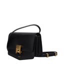 Black Leather Crossbody Bag