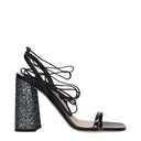 Black Leather Sandal