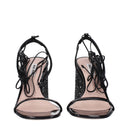 Black Leather Platforms