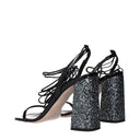 Black Leather Platforms