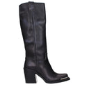 Black Leather Boot