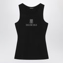Balenciaga Black Nano BB tank top